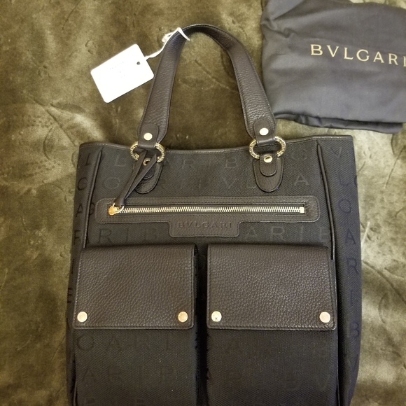 Bulgaria Monogram Canvas Janice Large Bag - Picture 1 of 8